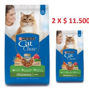 PROMOCION 2X1 CAT CHOW HOGAREÑOS 2 KG